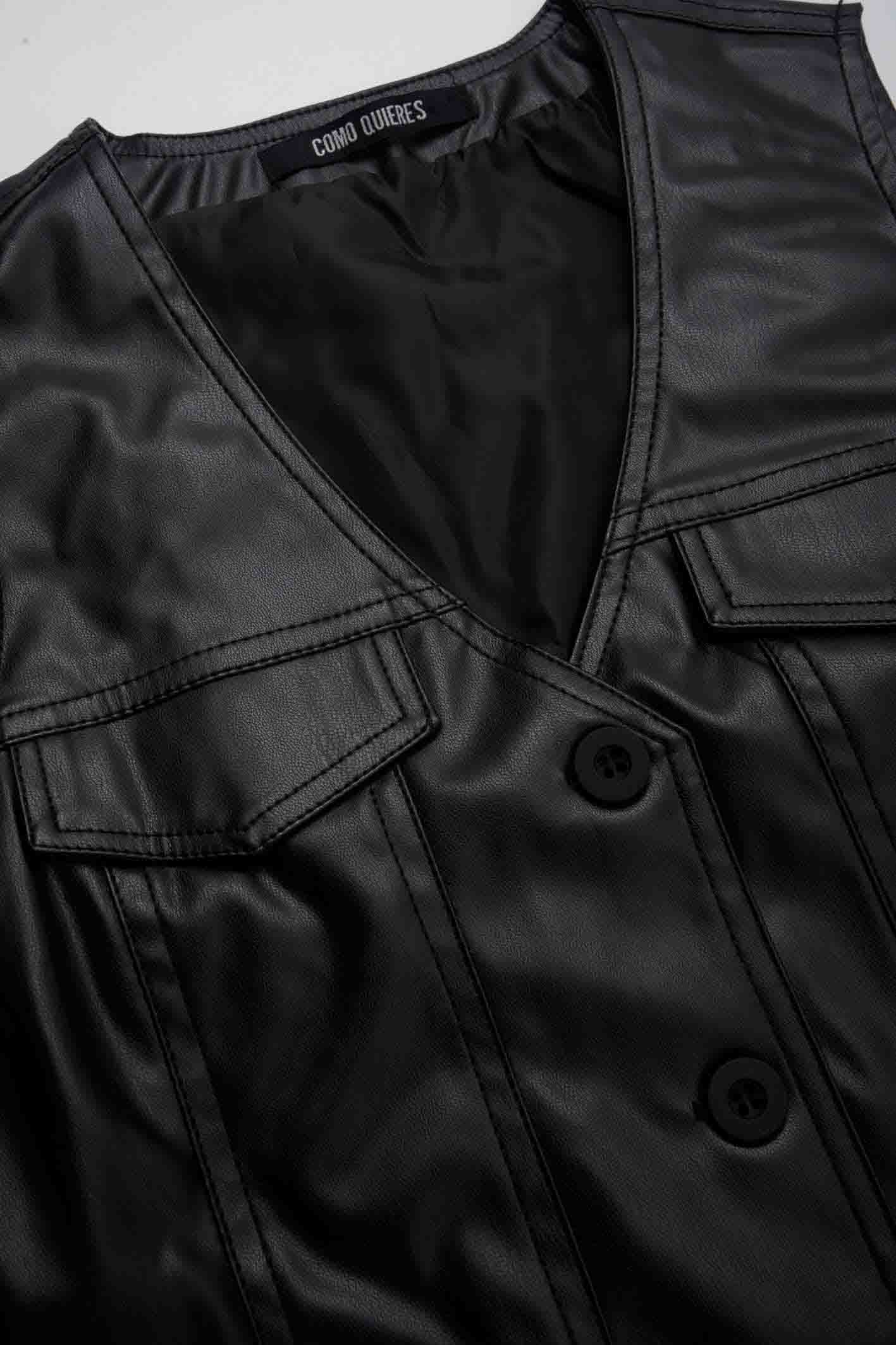 Chaleco negro Misty